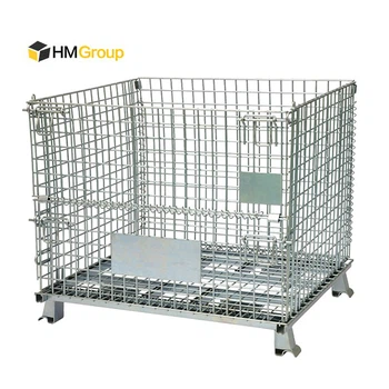 rigid iron wire mesh container rigid iron wire mesh container